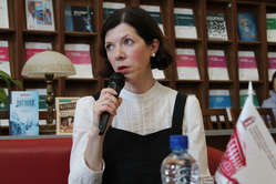 В Публичной библиотеке в июле состоялась творческая встреча с писателем Анной Матвеевой