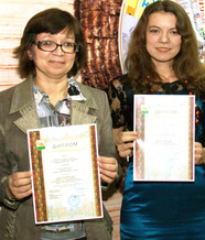 Нина Ягодинцева с дочерью Анастасией Порошиной