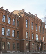 Здание, на котором размещена мемориальная доска Ю. Либединскому. Фото Е. Ф.Зинченко, В. Ф. Феркель