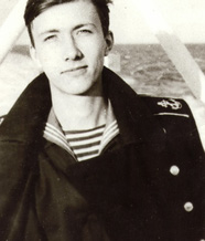 Янис Грантс во время службы на большом десантном корабле, конец 1980-х гг.