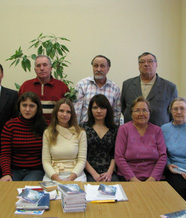 Участники встреч литературного объединения «У Камина», 2010