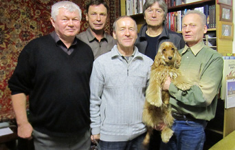 М. Шагиев, А. Горный, С. Каратов, В. Кузнецов, А. Петров (слева направо)