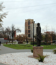 Памятник Г.Тукаю в Челябинске. Фото: Ю.Поздеева