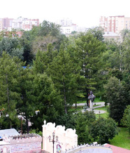 Горсад. Вид сверху. 2010-е. Фото из сообщества chelchel-ru.livejournal.com