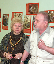 Л. А. Тарико и сын Лидии Преображенской