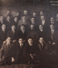 Конференция СП БАССР, 1939, Галимов Салям (второй ряд, второй слева)