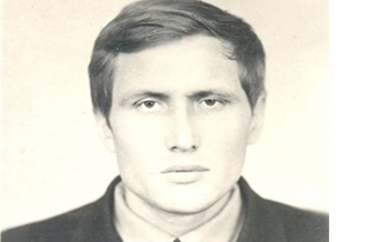Урванцев Николай Иванович, руководитель объединения «Родник», 1977 г. (Архив ЦГБ г. Чебаркуля)
