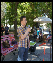 22.06.2019 последнее публичное выступление, С. Рыков читает военные стихи